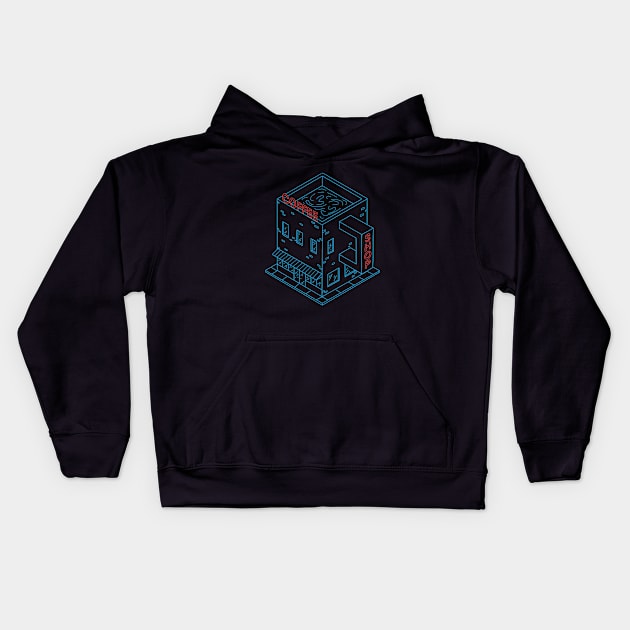 Coffee Shop Kids Hoodie by Coffee Hotline